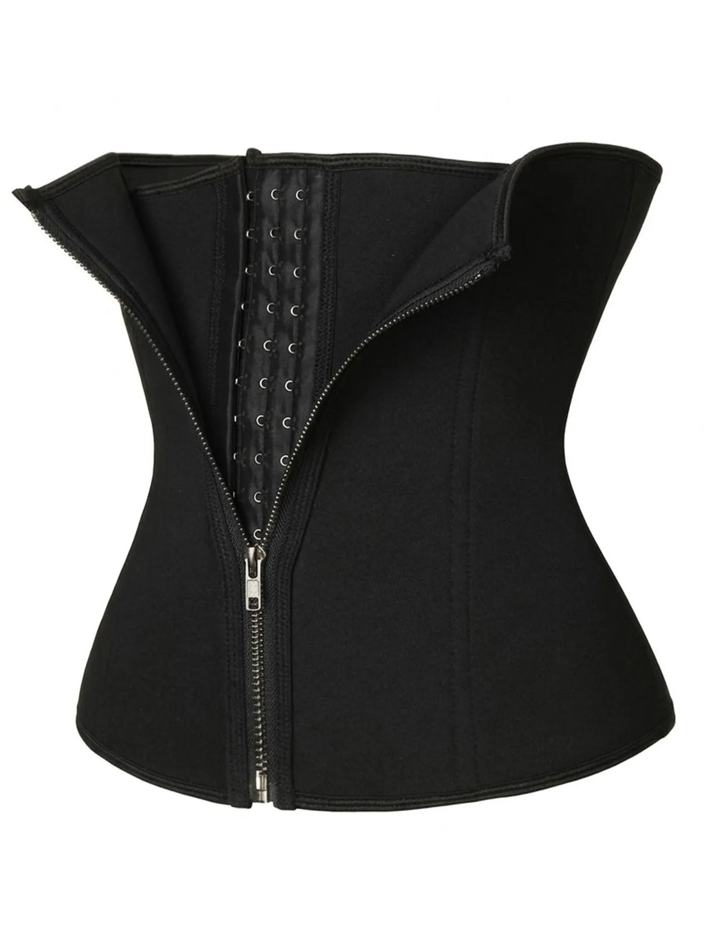 Zipper Hook Tummy Control Fitness Waist Cincher