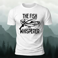 Takes The Bait Pattern Minimalist Premium Cotton T-shirt