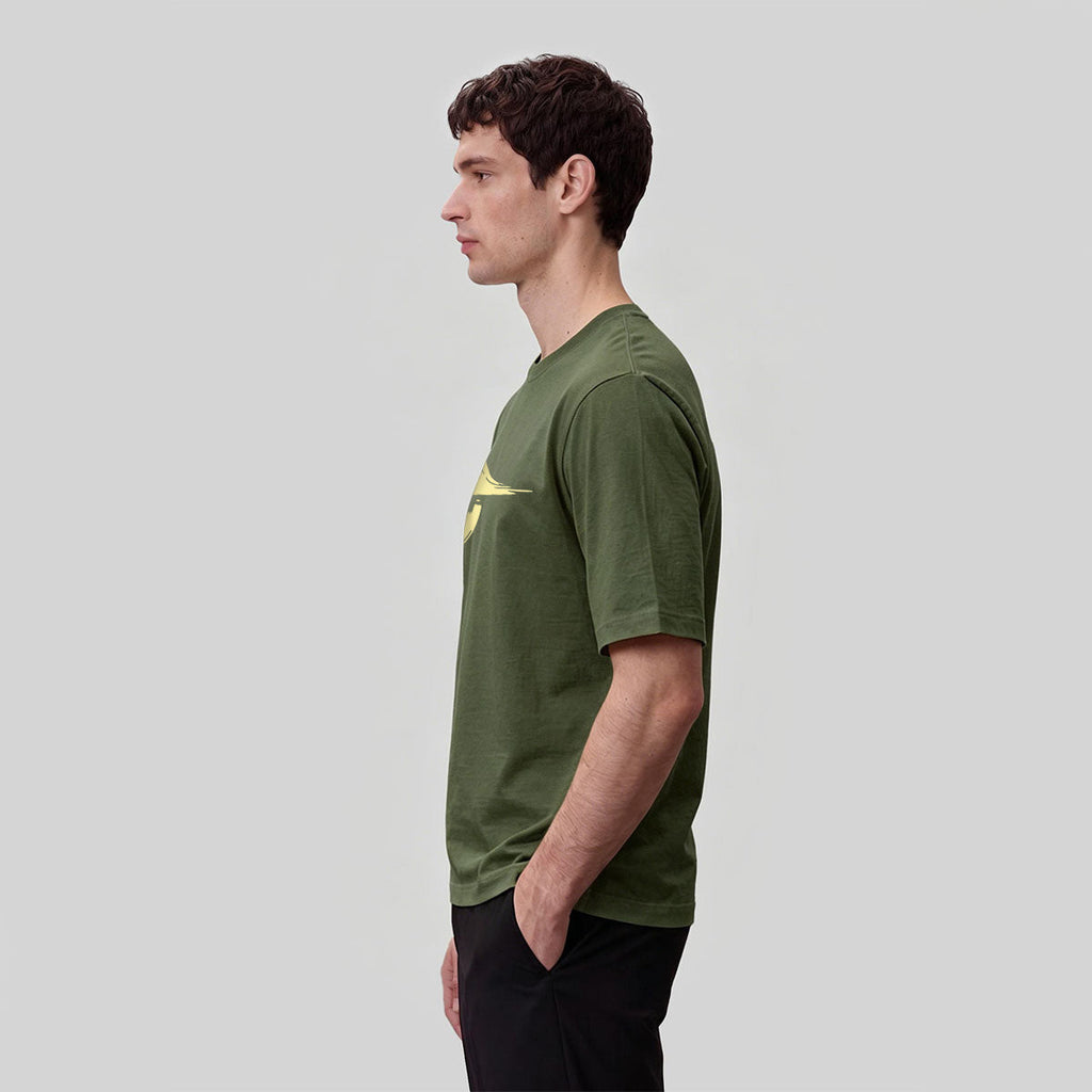 Abstract Sun Moon Graphic Minimalist Premium Cotton Tee