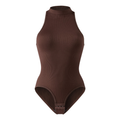 High Neck Sculpt Thong Bodysuit Belly Control Shapewear