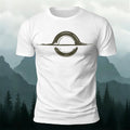 Abstract Sun Moon Graphic Minimalist Premium Cotton Tee