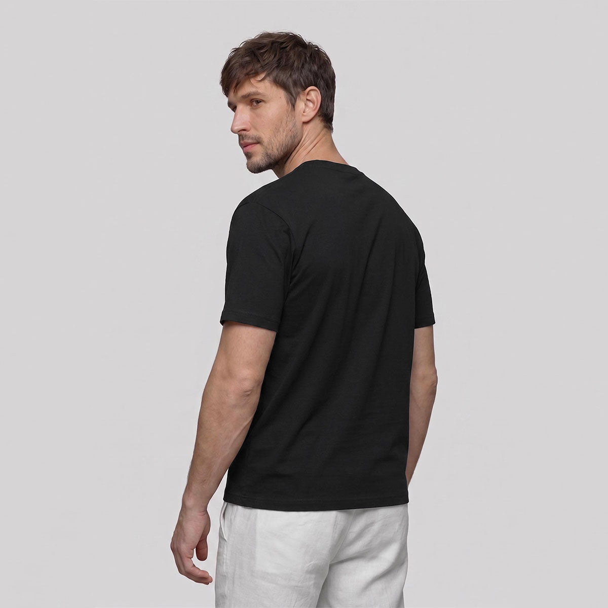 Mountain Biking Print Breathable Material T-Shirt