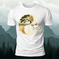 Yin-Yang Tai Chi Tree Design Casual Cotton T-Shirt
