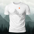 Minimalist Landscape Pattern Comfortable Premium Cotton T-shirt