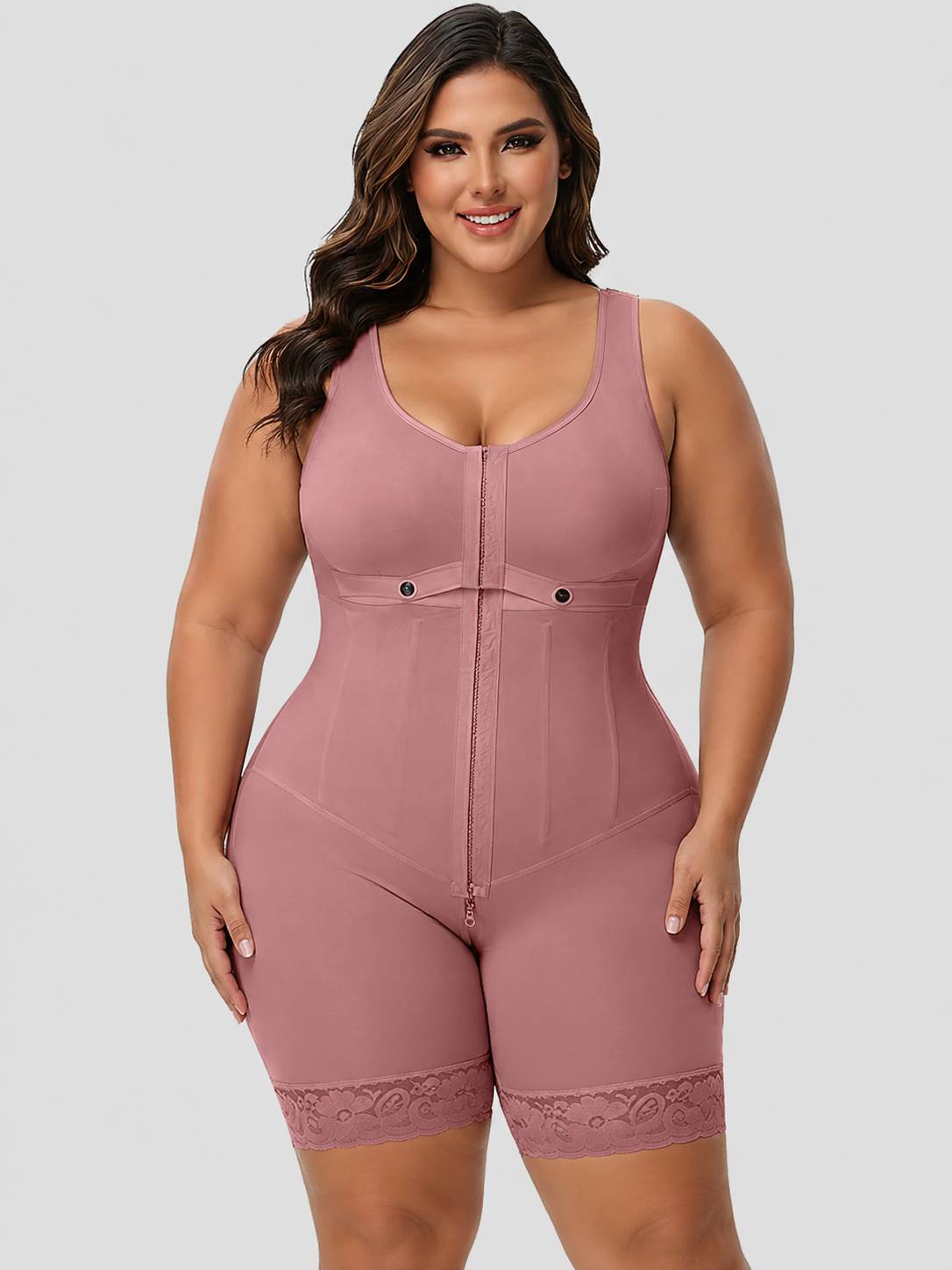 High Compression Waist Shaper Butt Lift Bra Cups Shapeware