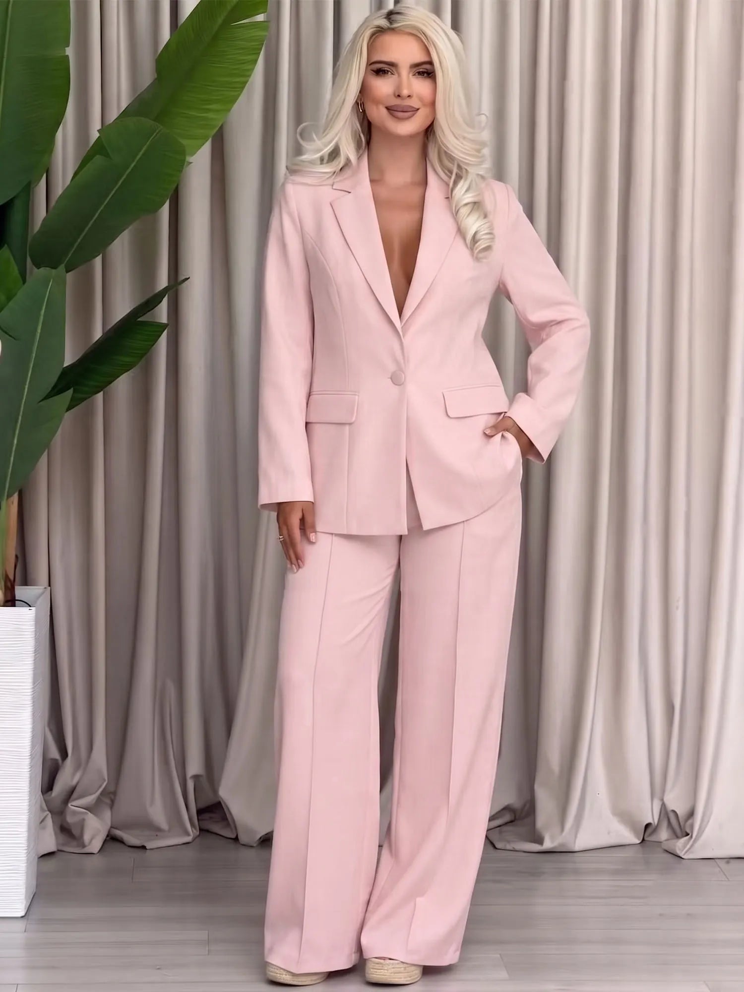 Women's Fashionable Casual Commuter Suit Sets