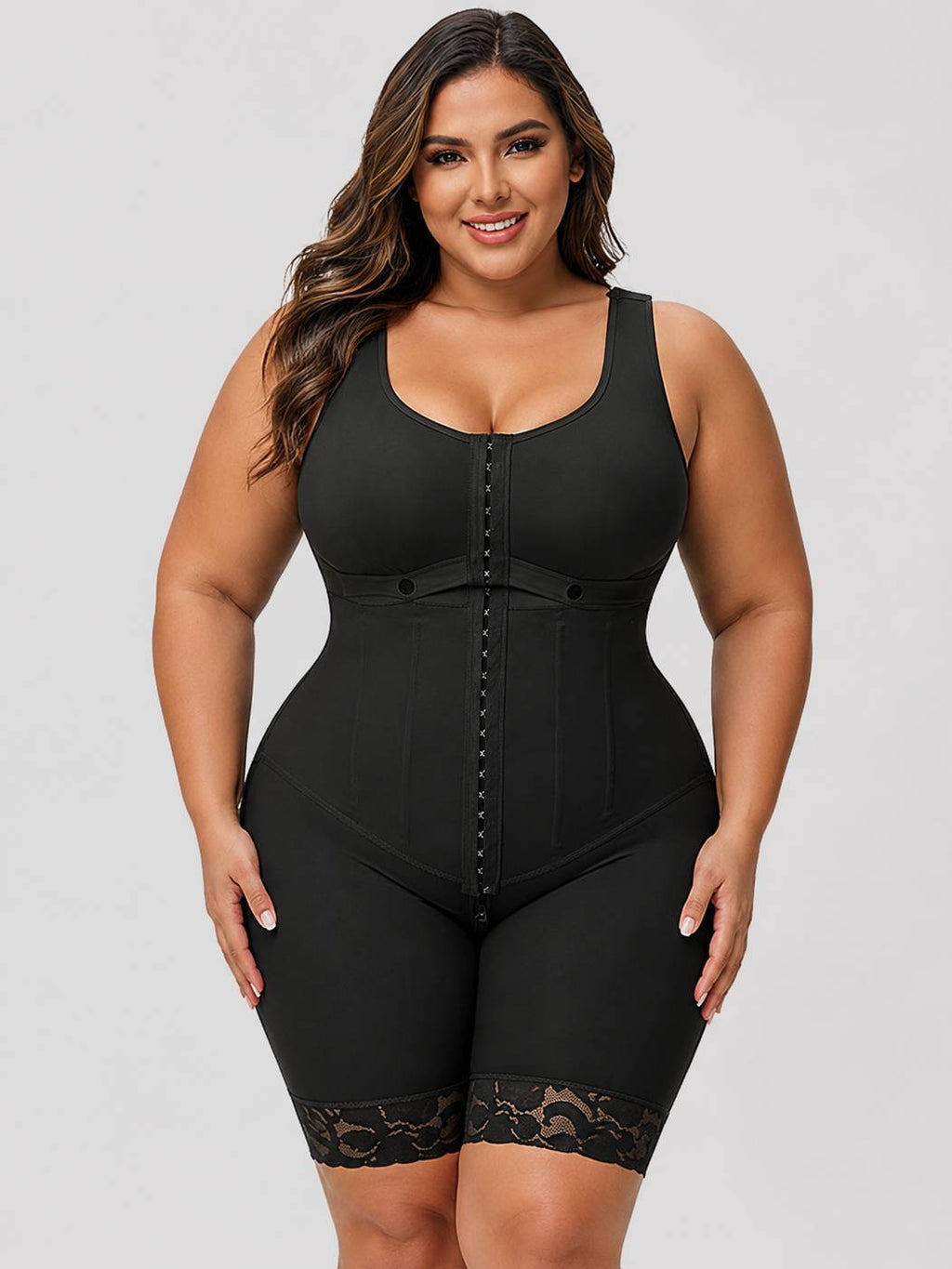 High Compression Waist Shaper Butt Lift Bra Cups Shapeware