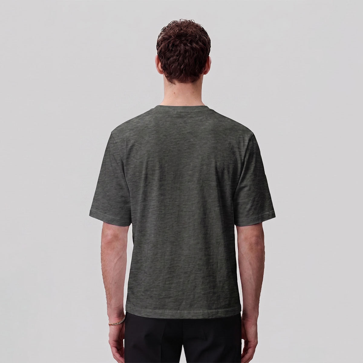 Cycling Line Pattern Skin-friendly Cotton T-Shirt